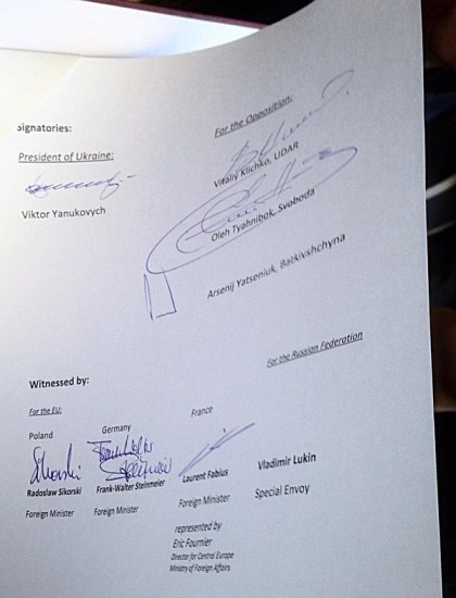 Överenskommelae i Ukraina 2014 02 21 x