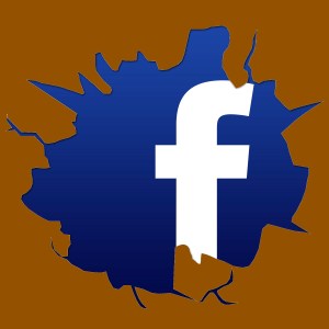 Cracked-Facebook-Logo x